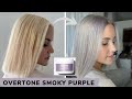 Dyeing my hair with Overtone&#39;s NEW Smoky Purple!