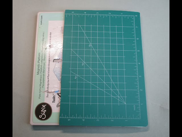 DIY Replacement Die Cutting Machine Plate from Dollar Tree 