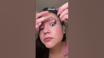 Me and my cluster lashes forever #grwm #lashtutorial #lashextensions #fyp