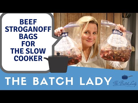Beef Stroganoff slow cooker
