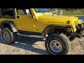 JEEP Wrangler TJ REVIEW and locker DEMO