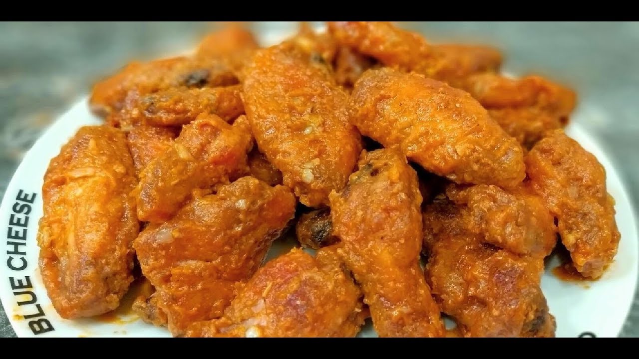Острые куриные крылышки Баффало. - YouTube