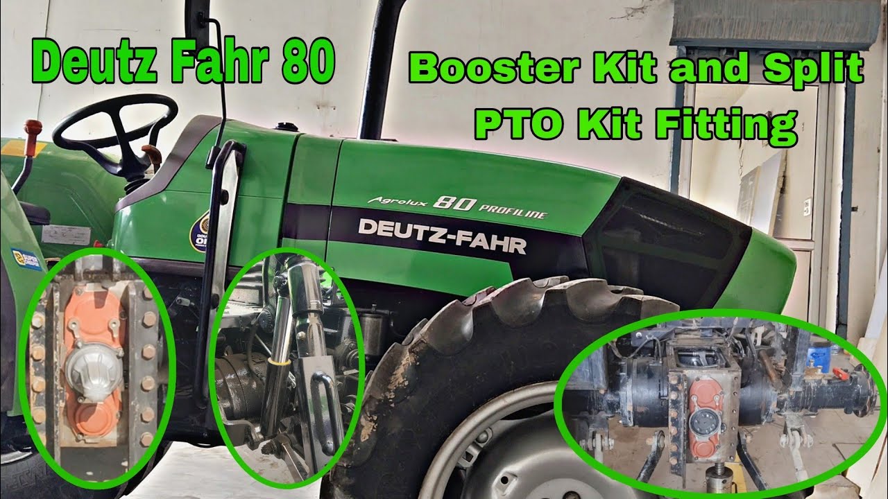 Deutz Fahr 80 Booster Kit and Split PTO Kit Fitting | Workshop Vlog | 