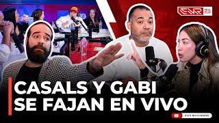 CASALS Y GABI SE FAJAN EN VIVO Y BRITO LA DEFIENDE. SE SALE DE CONTROL (ESTO NO ES BOCHINCHE)