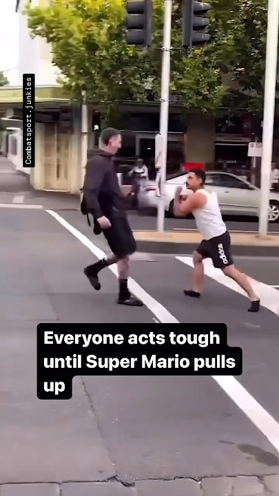 Small Man Saves the Day in Street Fight😳 #shortvideo #shorts