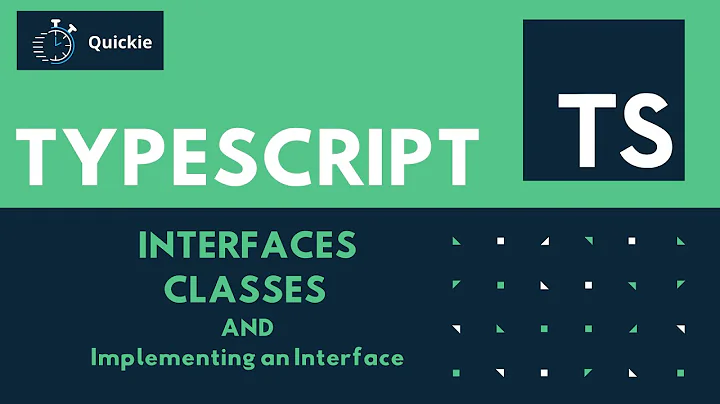 TypeScript #4 - Interfaces, Classes and Implementing an Interface