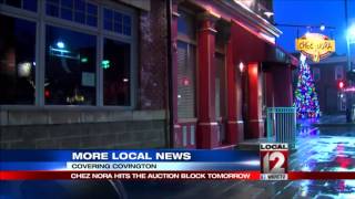 Iconic Covington building up for auction