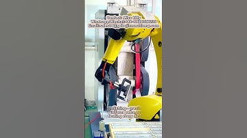 Robot polishing machine #abrasives #machine