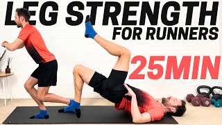 The Power House: 25 Min Glute & Hamstring Strength for a Springy Stride