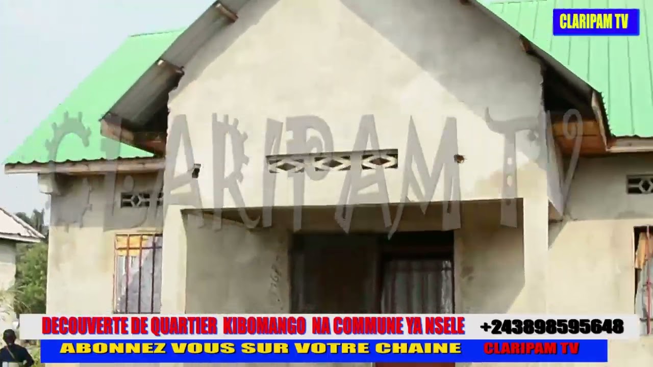 DÉCOUVERTE COMMUNE YA NSELE QUARTIER KIBOMANGO