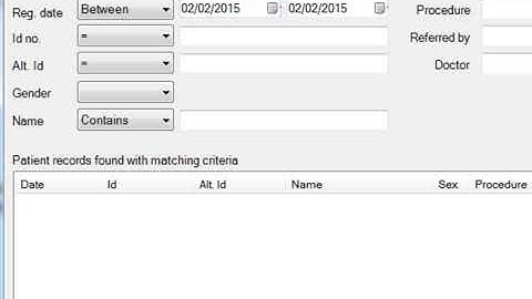Mediscope Software  - View Patient Record
