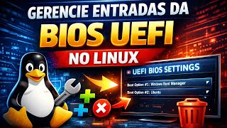 Gerencie Entradas Da Bios Uefi No Linux