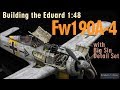 Building the Eduard Fw190A-4 & Resin BMW 801 Engine Scale Model Aircraft