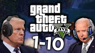 US Presidents Play GTA 5  (1-10)