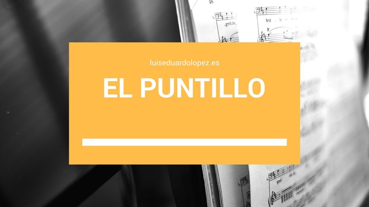 El puntillo