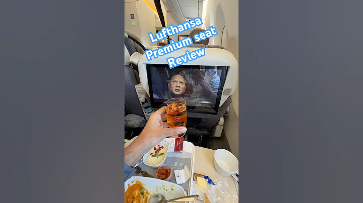 Lufthansa’s premium seat review | worth the upgrade 😊