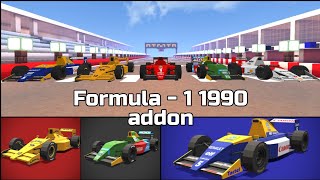 Formula - 1 1990 Addon For Minecraft PE/Bedrock screenshot 3