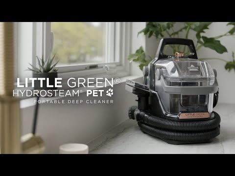 Little Green® HydroSteam® Pet Portable Carpet Cleaner Feature Overview