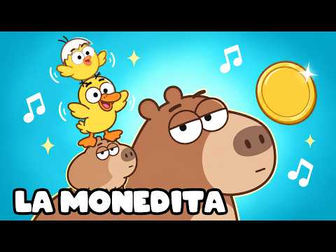 La Monedita 🪙 Canción del capibara y los animals | Nico Explora