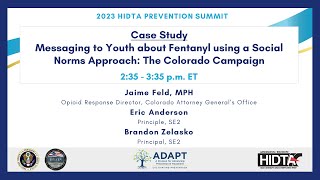 Messaging to Youth about Fentanyl using a Social Norms Approach: The Colorado Campaign