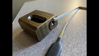 [001] 1st Lock 🔒 Picked! Sparrows Night School Tuxedo Cutaway Lock