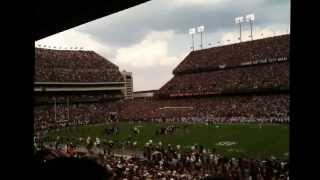Texas a&m vs alabama 2103 - team entrance