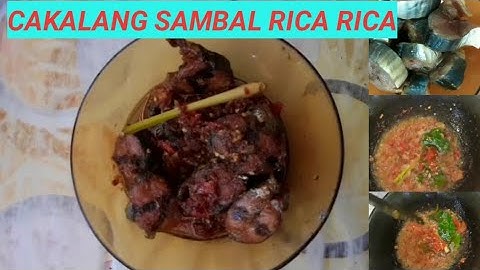 ikan cakalang sambal rica rica