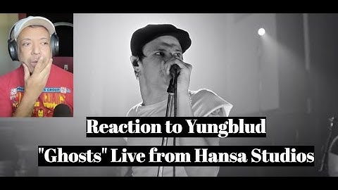 Reactie op Yungblud "Ghosts" Live vanuit Hansa Studios, wat een podiumpresentatie!!!