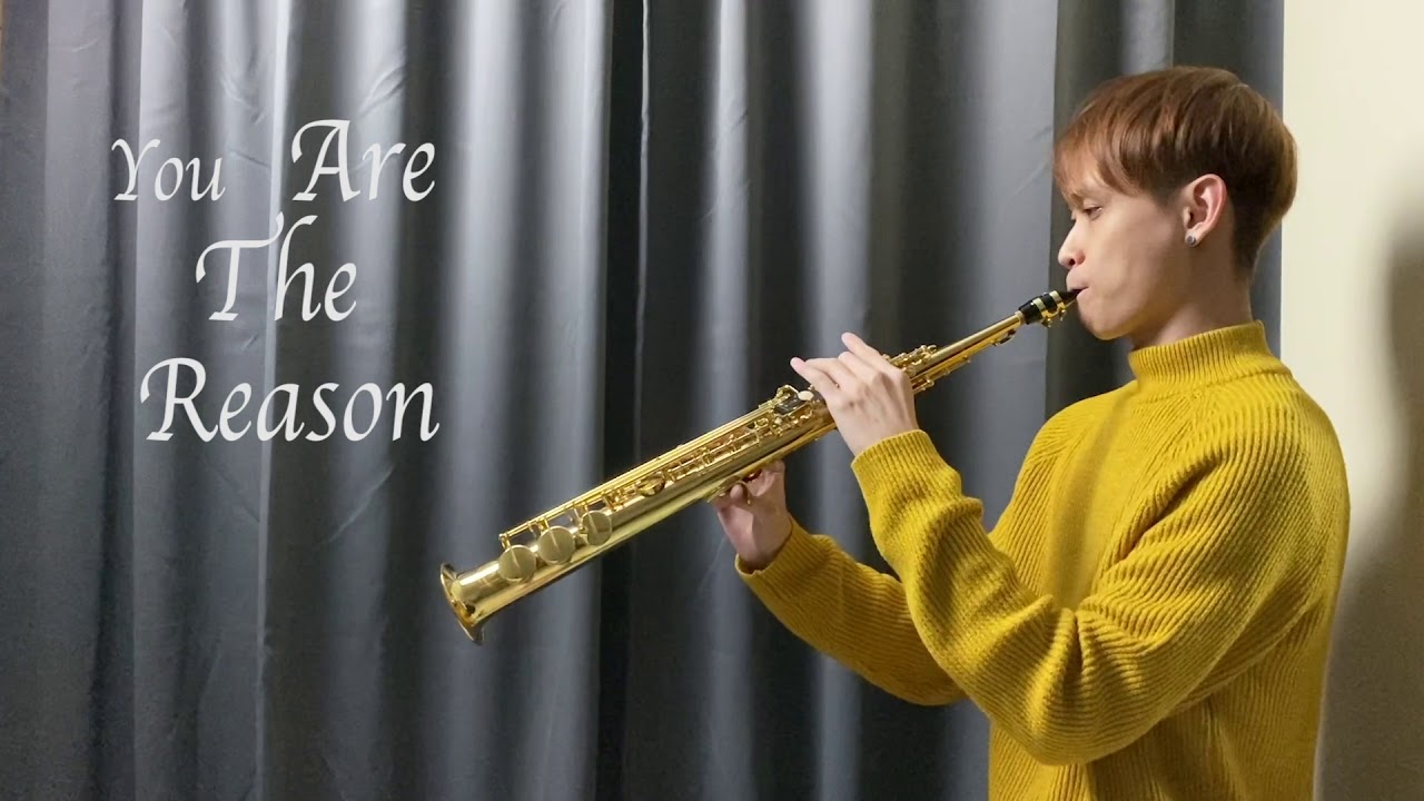 You Are The Reason Soprano Saxophone cover by Chakumi YouTube
