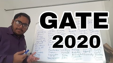 GATE 2020 | CHEMICAL ENGINEERING | FINAL PREPARATION | SYLLABUS | ALL THE BEST ASPIRANTS!!