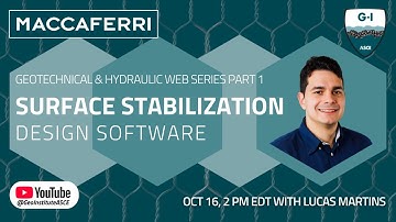 Maccaferri 2025 live series #1: Surface Stabilization Design Software