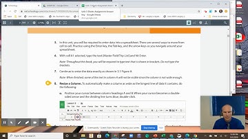 Unit 3 Sheets Assignment Introduction Video