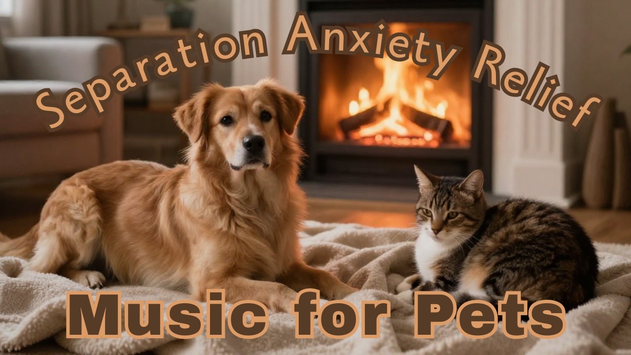 Relaxing Music for Dogs & Cats 🐶🐱 Comfort While You’re Away