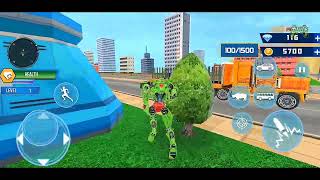 Bus Rhino Car Robot Transform Games 2022: Transport Mars Mode - Android iOS ゲームプレイ screenshot 3
