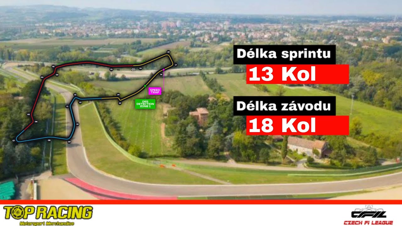 🔴F2! IMOLA v podání jezdců CF1L / komentovaný ligový závod  🎮 1440p