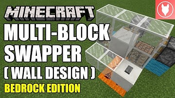 Minecraft Bedrock - Multi-Block Swapper [Wall] Tutorial ( Xbox / MCPE / Windows 10 / Switch )