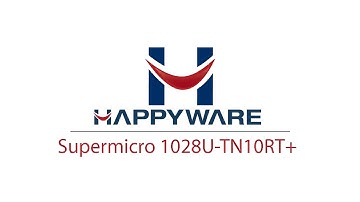 Happyware presents the Supermicro SuperServer 1028U-TN10RT +