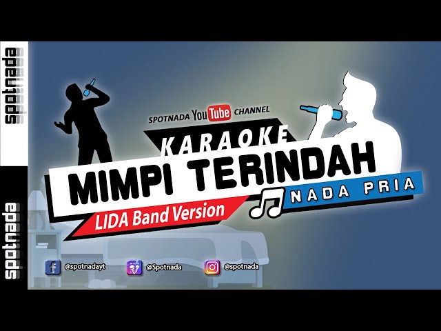 Karaoke Nada Pria - Mimpi Terindah Versi Evi Masamba Dangdut Academy class=
