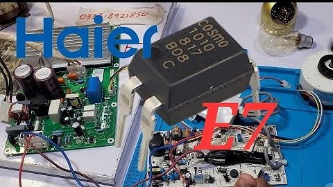 HAIER DC INVERTER AC ERROR CODE E7 #209
