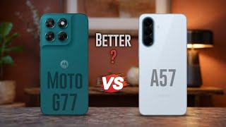 Motorola Moto G77 Vs Samsung A57 👽 Which Better ❓
