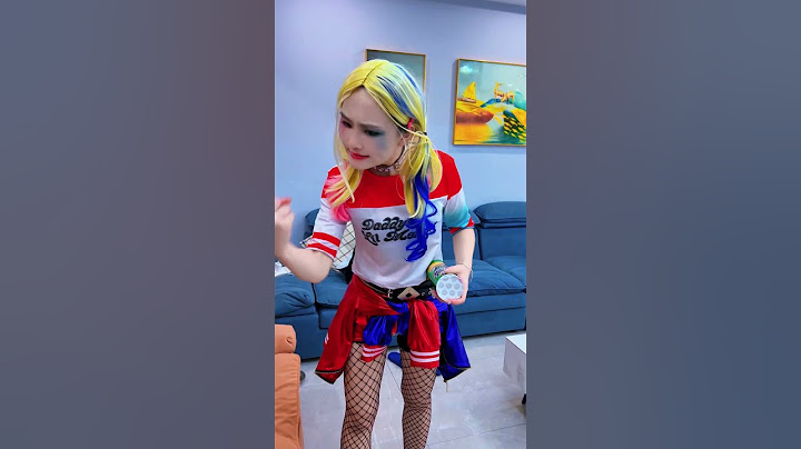 The black angel was bullied while eating snacks, and the clown stood up!#Harley Quinn