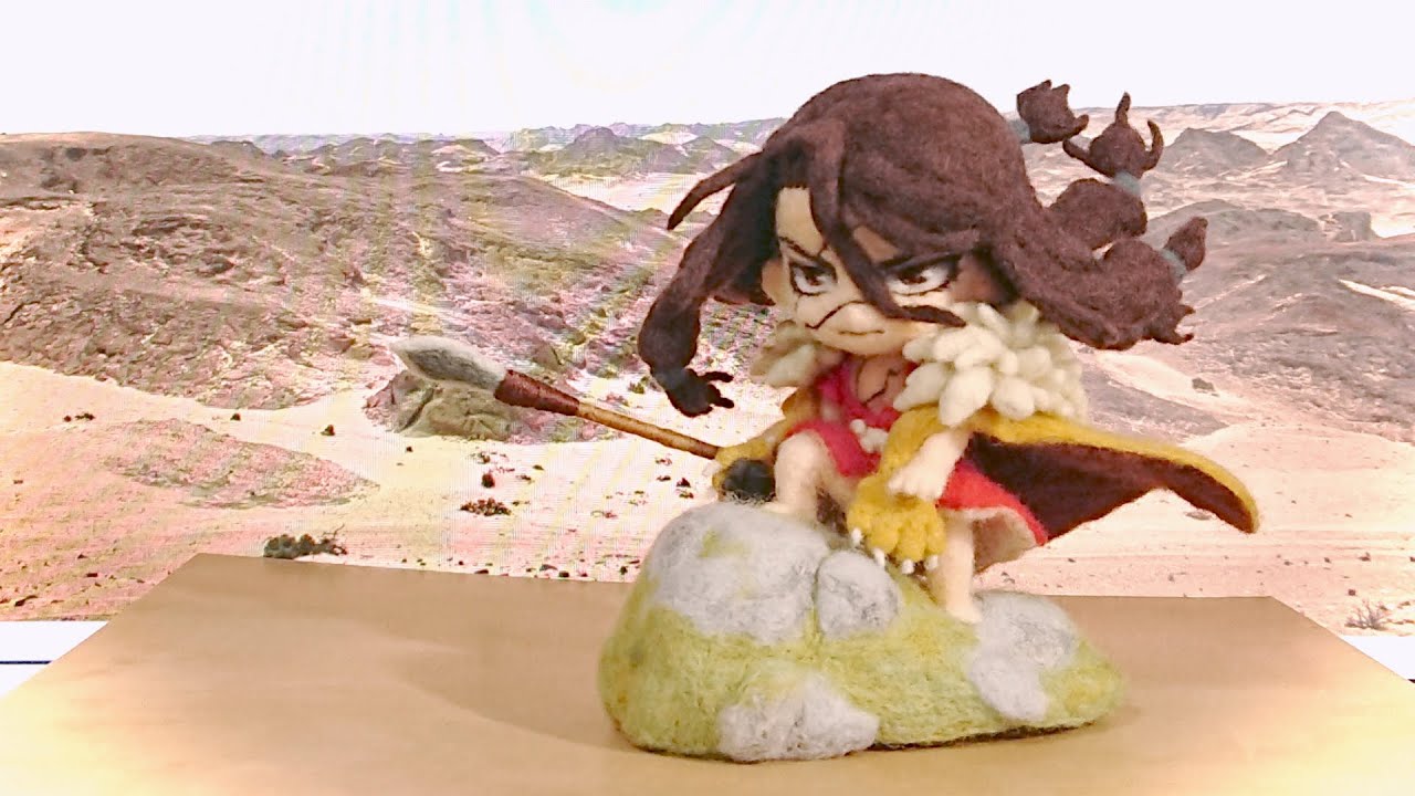 Dr.STONE】獅子王司を作ってみた【羊毛フェルト】 - YouTube