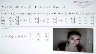 Scalar Equation of a Plane Example 2 (KristaKingMath) Wealth