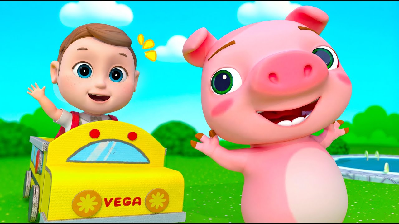 Em Tập Lái Ô Tô Bo Bí Bo Bo Bo - Phim Hoạt Hình Về Phương Tiện Giao Thông ♫ Nhạc Thiếu Nhi Sôi Động