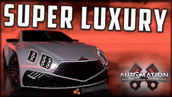 Building The Ultimate Luxury Car... Automation - BeamNG