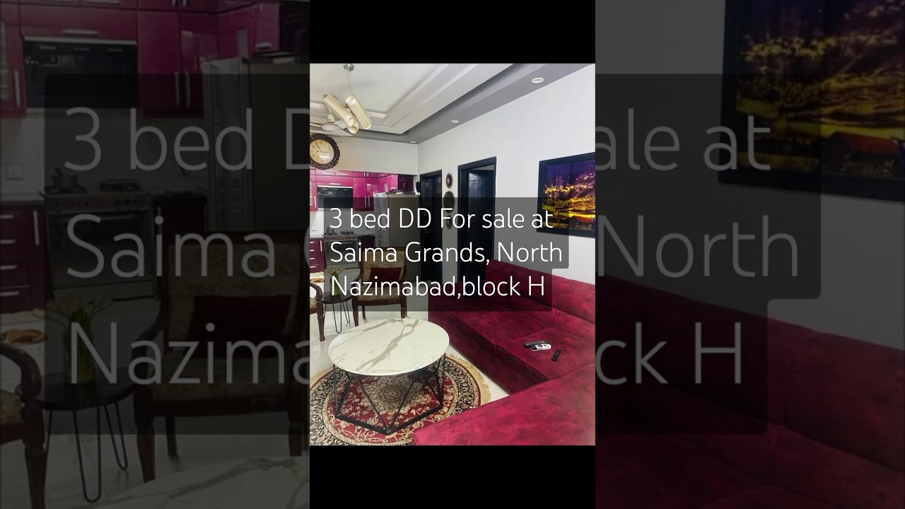 𝗟𝘂𝘅𝘂𝗿𝘆 3𝗕𝗲𝗱 𝗗𝗗 𝗙𝗹𝗮𝘁 𝗙𝗼𝗿 𝗦𝗮𝗹𝗲 𝗔𝘁 𝗦𝗮𝗶𝗺𝗮 𝗚𝗿𝗮𝗻𝗱𝘀 𝗕𝗹𝗼𝗰𝗸 𝗛 ,𝗡𝗼𝗿𝘁𝗵 𝗡𝗮𝘇𝗶𝗺𝗮𝗯𝗮𝗱