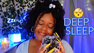 ASMR✨Fluffy Mic Attention ♡ Soft Spoken & Whispers DEEEP In Your Ears 💙💤