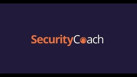 Introduction to SecurityCoach