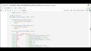 Penjelasan Program Kalkulator Statistika Menggunakan Python | Praktikum Algoritma dan Pemrograman
