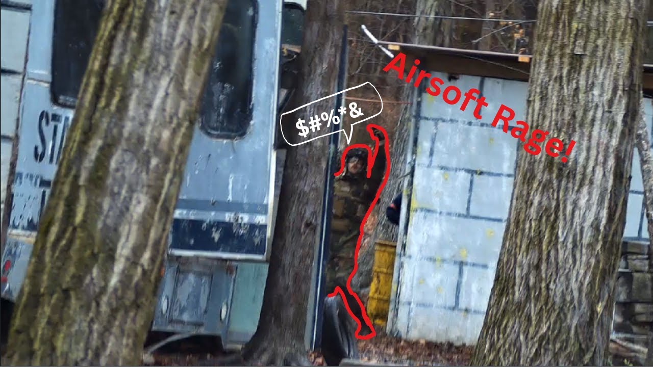 Airsoft RAGE moment | Three Rivers Airsoft | Mk18 - YouTube